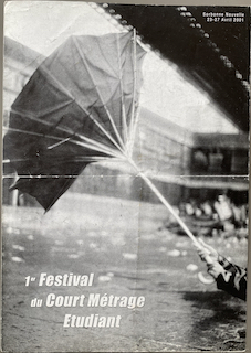 Affiche de l'édition 2001 du Festival National du Court-Métrage Étudiant