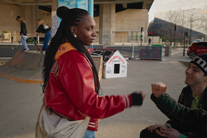 Skateuses, par Mélodie Cissou, film diffusé en hors compétition lors d'une projection thématique "Femmes et Sport", pour l'édition 2024 de Court'Échelle, le Festival National du Court-Métrage Étudiant